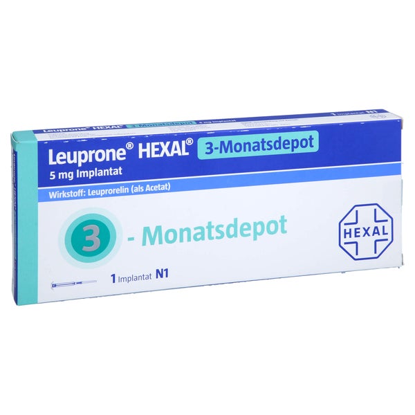 LEUPRONE HEXAL 3-Monats-Depot 5 mg Implan.i.e.FS 1 St