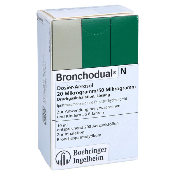 Bronchodual N Dosieraerosol 20 µg/50 µg 10 ml