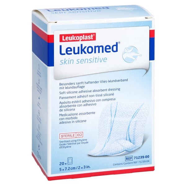 Leukomed skin Sensitive steril 5x7,2 cm 20 St