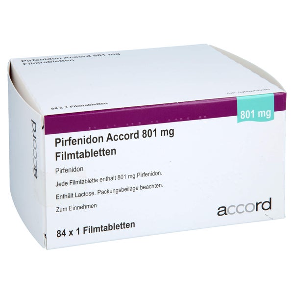 Pirfenidon Accord 801 mg Filmtabletten 84X1 St