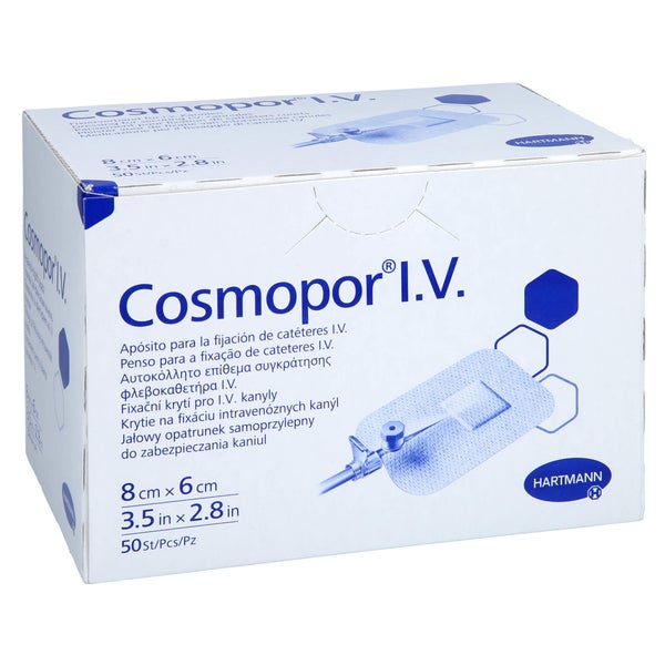 Cosmopor I.V. Kanülenfixierverband 6x8 c 50 St