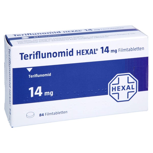 Teriflunomid Hexal 14 mg Filmtabletten 84 St