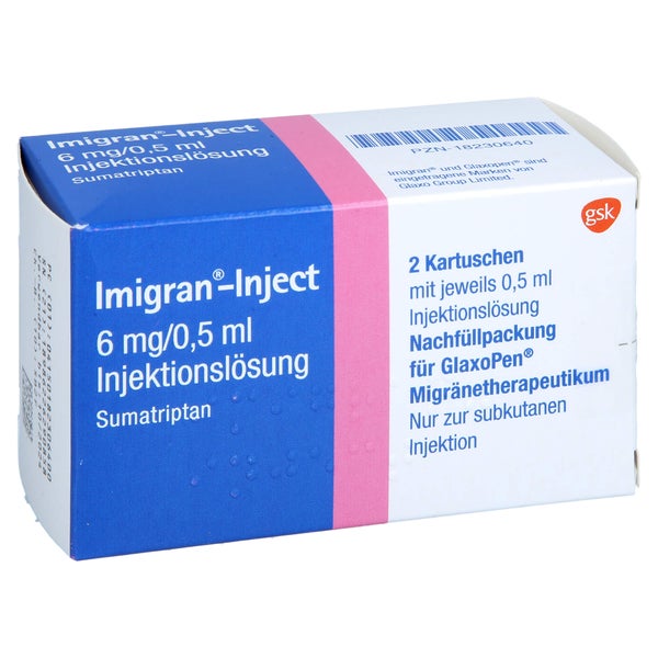 Imigran-inject Nachfüllpack Injektionslö 2 St