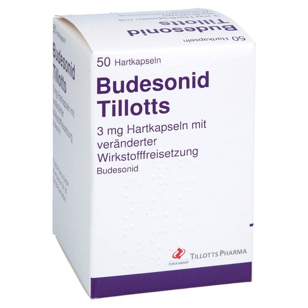 Budesonid Tillotts 3 Mg Hartk.m.verä.wst.-frs. 50 St