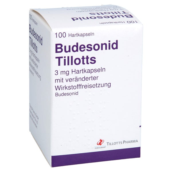 Budesonid Tillotts 3 Mg Hartk.m.verä.wst.-frs. 100 St
