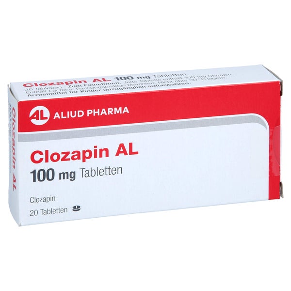 Clozapin AL 100 mg Tabletten 20 St