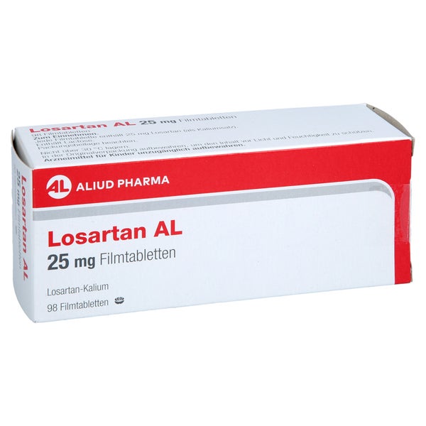 Losartan Al 25 Mg Filmtabletten 98 St