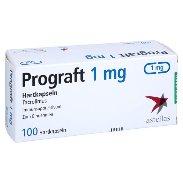 Prograft 1 mg Hartkapseln 100 St