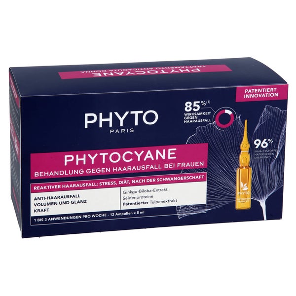 Phytocyane Kur Reaktioneller Haarausfall Frauen 12X5 ml