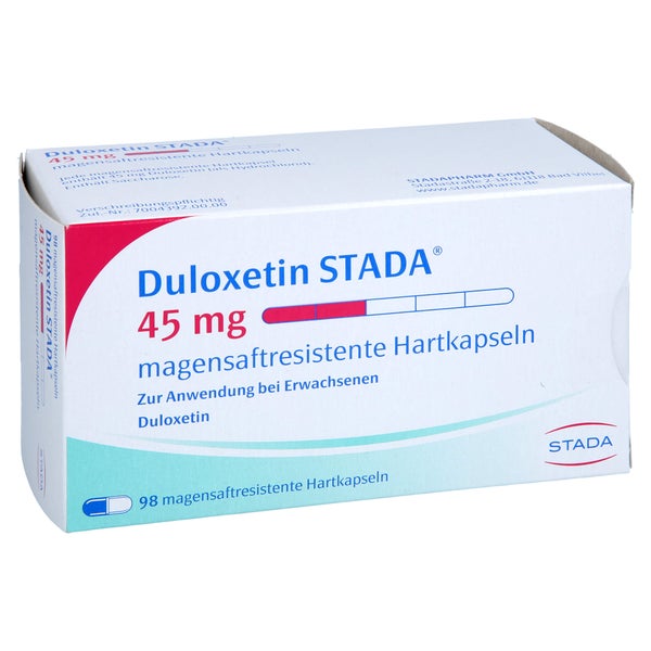 DULOXETIN STADA 45 mg magensaftresist.Hartkapseln 98 St