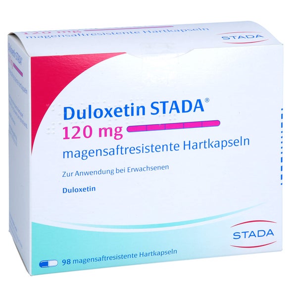 DULOXETIN STADA 120 mg magensaftresist.Hartkapseln 98 St