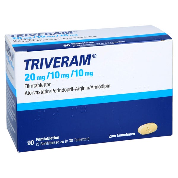 Triveram 20 Mg/10 mg/10 mg Filmtabletten 90 St