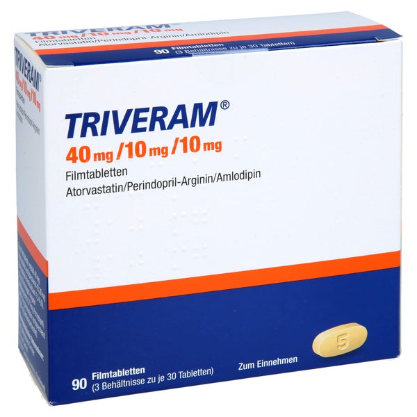 Triveram 40 Mg/10 mg/10 mg Filmtabletten 90 St