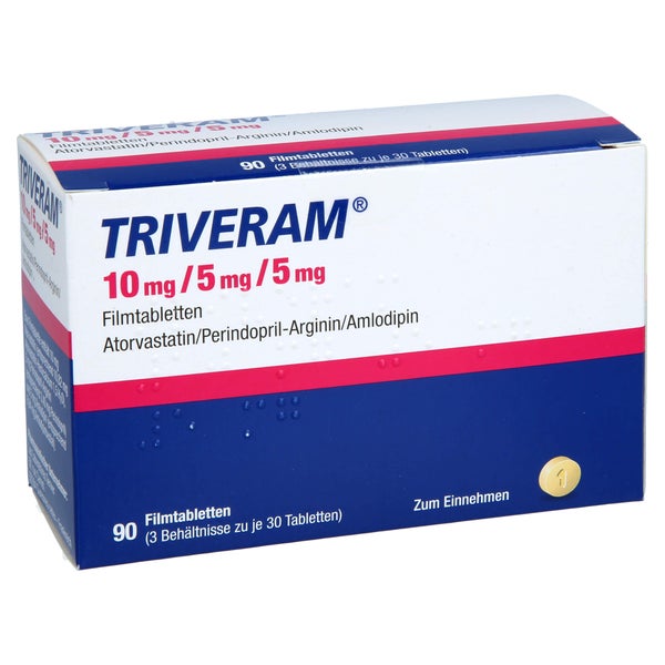 Triveram 10 mg/5 mg/5 mg Filmtabletten 90 St