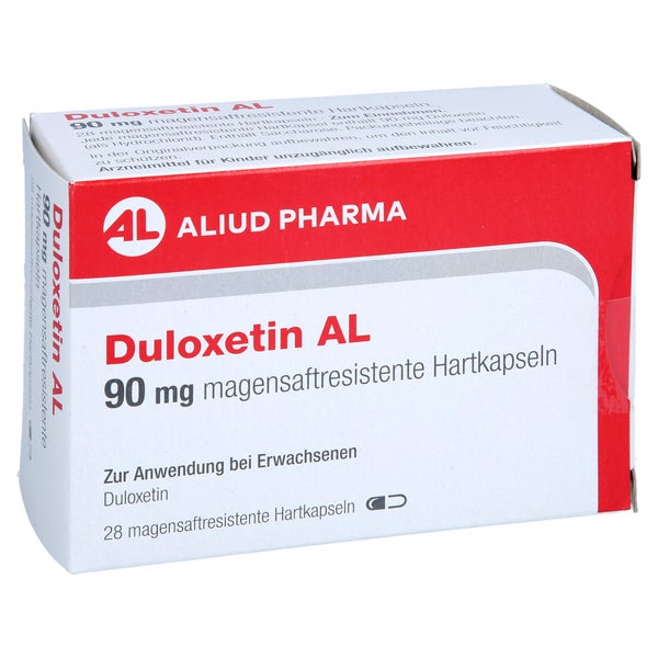 DULOXETIN AL 90 mg magensaftresistente Hartkapseln 28 St