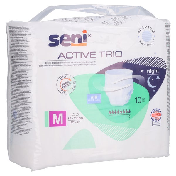 SENI Active Trio Inkontinenzpants M 8X10 St