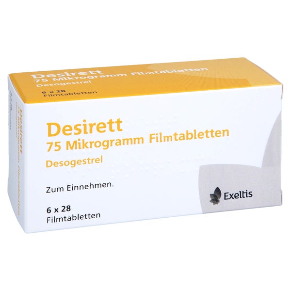 Desirett 75 Mikrogramm Filmtabletten 6X28 St