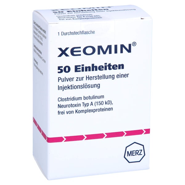 XEOMIN 50 Einheiten Pulver z.Herst.e.Injekt.-Lsg. 1 St