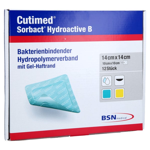 Cutimed Sorbact Hydroactive B Gel-V.14x1 12 St