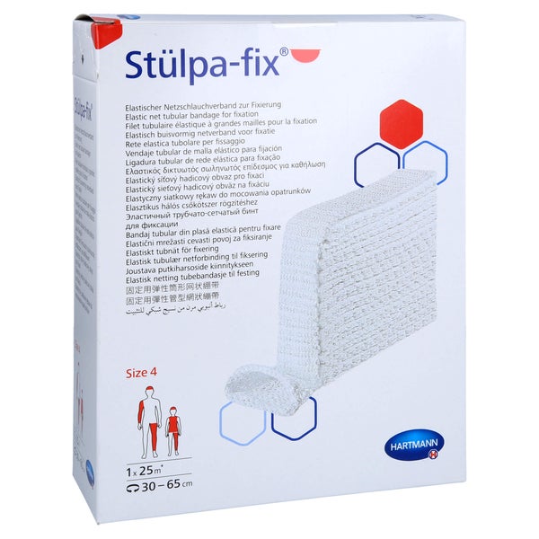 Stülpa Fix Gr.4 Bein/Fuß/Kdr.Rumpf 25 m 1 St