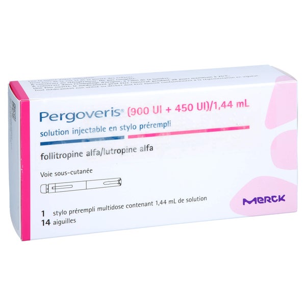 PERGOVERIS 900 I.E.+450 I.E./1,44ml Inj.Lsg.F.Pen 1 St