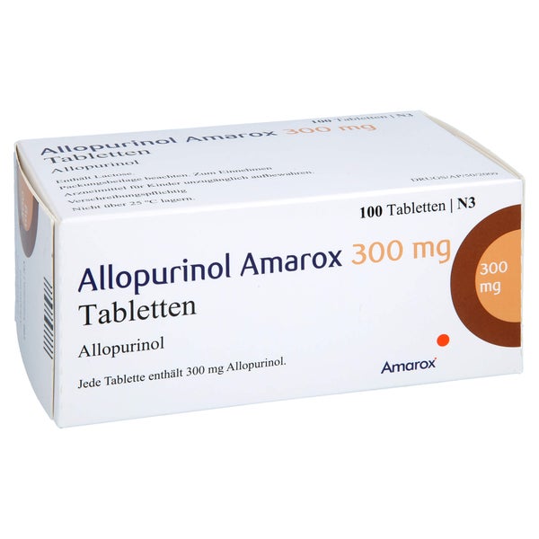 Allopurinol Amarox 300 mg Tabletten 100 St