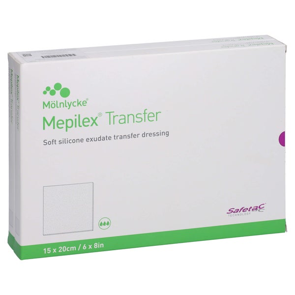 Mepilex Transfer Schaumverband 15x20 cm 10 St