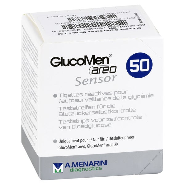 Glucomen Areo Sensor Teststreifen 50 St