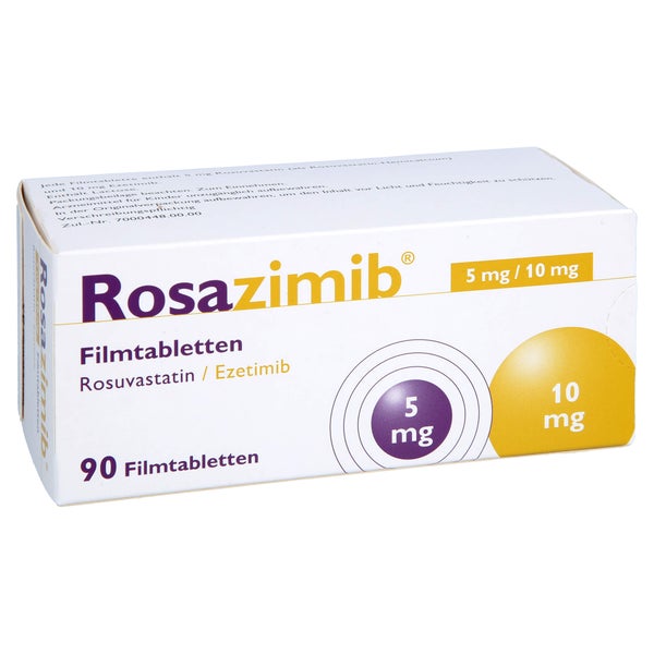 Rosazimib 5 Mg/10 mg Filmtabletten 90 St