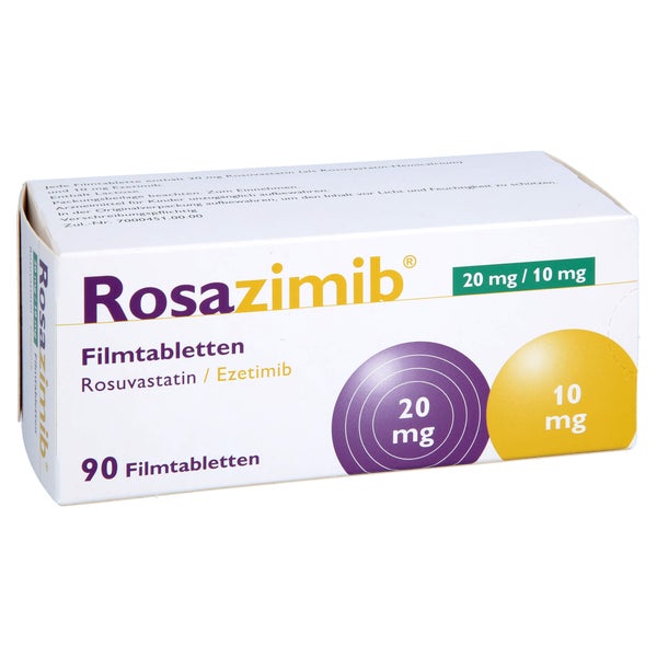 Rosazimib 20 Mg/10 mg Filmtabletten 90 St