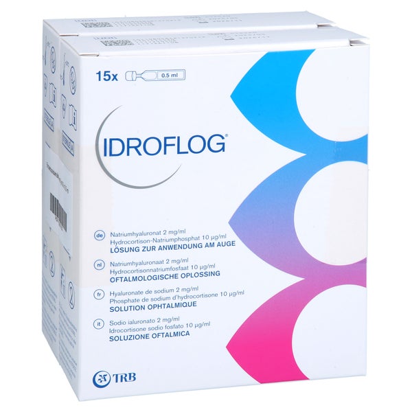IDROFLOG Augentropfen in Einzeldosispipetten 30X0,5 ml