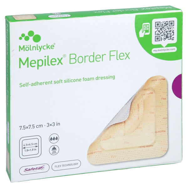Mepilex Border Flex Schaumverb.haft.7,5x 5 St
