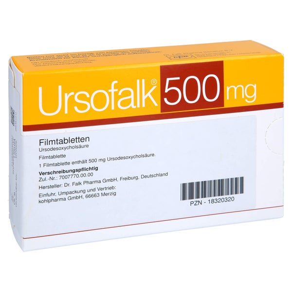 Ursofalk 500 mg Filmtabletten 100 St