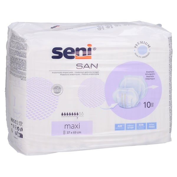 SENI San Inkontinenzvorlage maxi 10 St