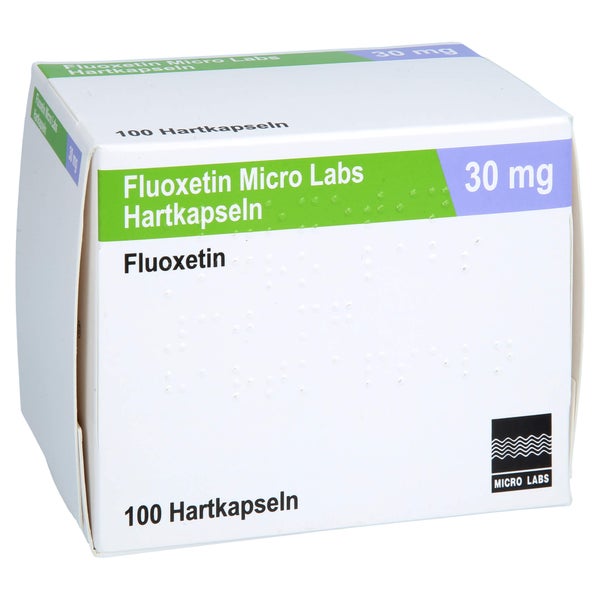 Fluoxetin Micro Labs 30 mg Hartkapseln 100 St