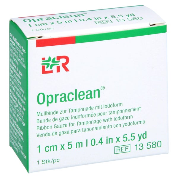 Opraclean Mullbinde Z.tampon.m.jodoform 1 St