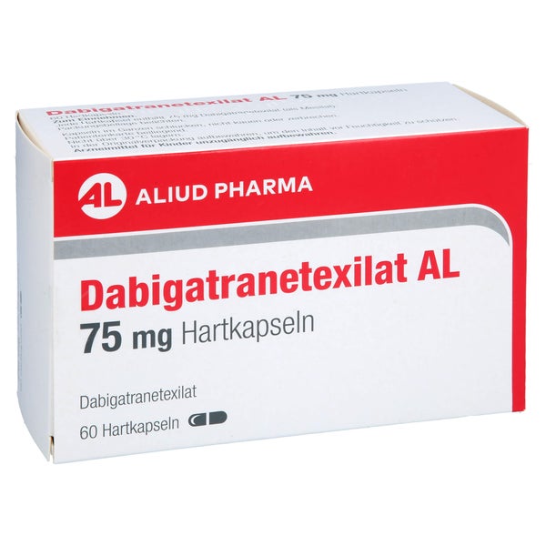 Dabigatranetexilat AL 75 mg Hartkapseln 60 St