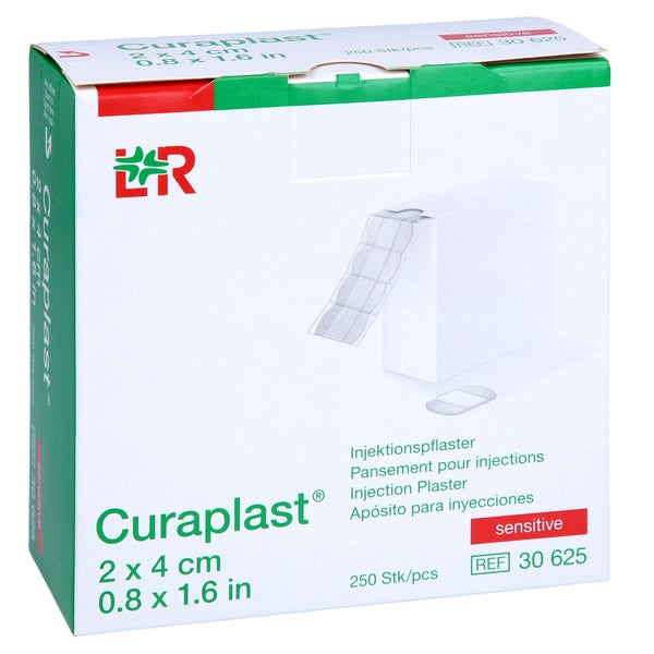 Curaplast Inj.-pflaster Sensitiv 2x4 cm 250 St