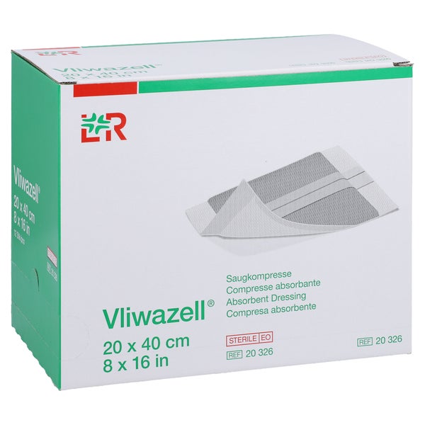Vliwazell Saugkompressen Steril 20x40 cm 12 St