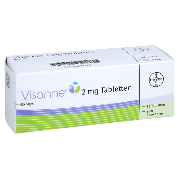 Visanne 2 mg Tabletten 3X28 St