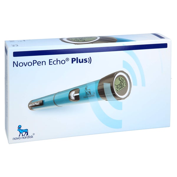 Novopen Echo Plus Injektionsgerät blau 1 St
