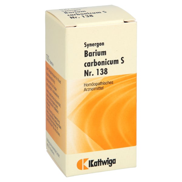Synergon Komplex 138 Barium Carbonicum S Tabletten 100 St