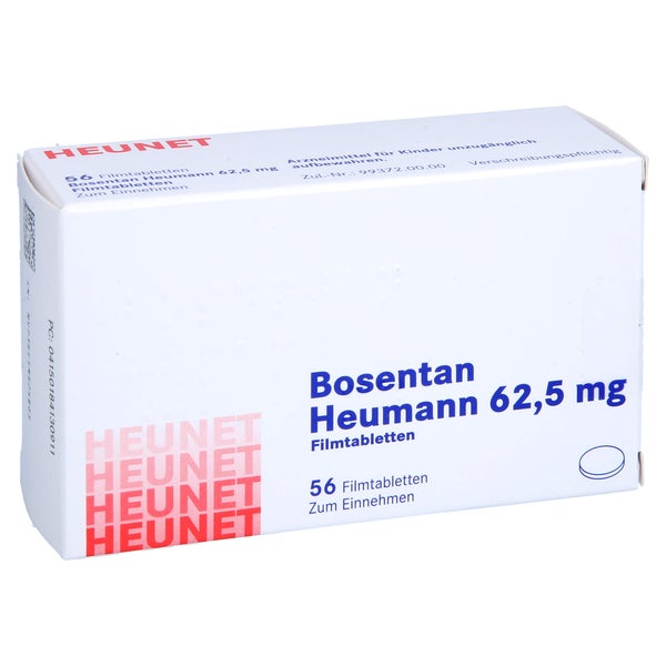 BOSENTAN Heumann 62,5 mg Filmtabletten Heunet 56 St