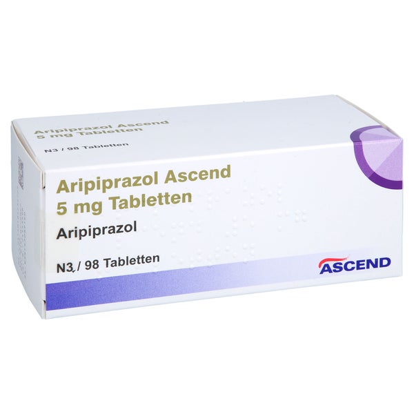 Aripiprazol Ascend 5 Mg Tabletten 98 St