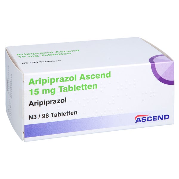 Aripiprazol Ascend 15 Mg Tabletten 98 St