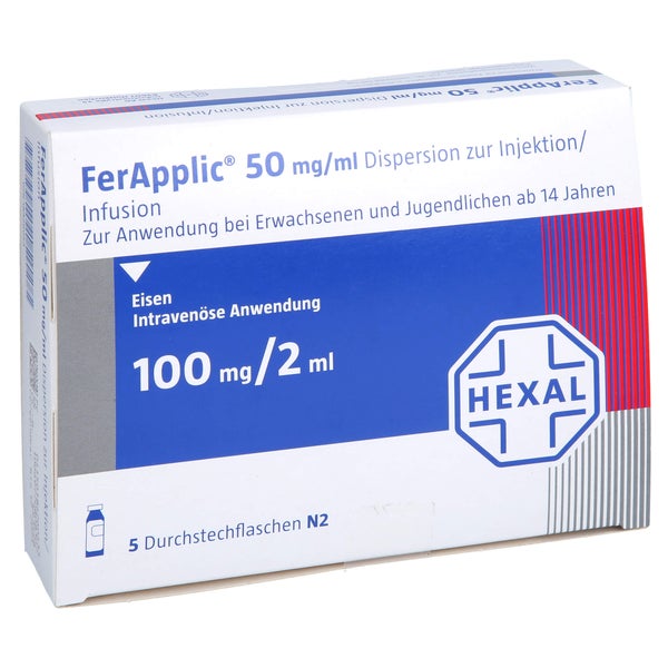 Ferapplic 50 Mg/ml Dispersion z.Injekt./ 5X2 ml