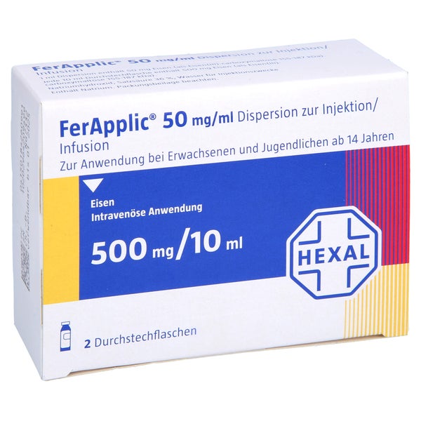 Ferapplic 50 Mg/ml Dispersion z.Injekt./ 2X10 ml