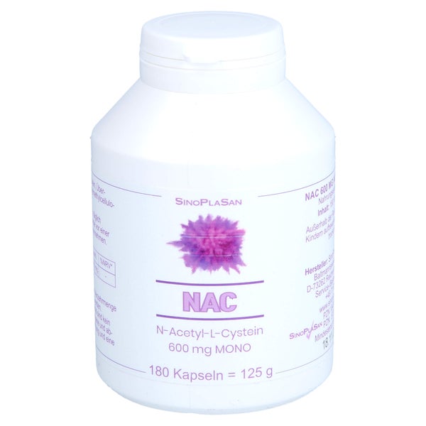 Nac 600 Mg Mono Kapseln 180 St
