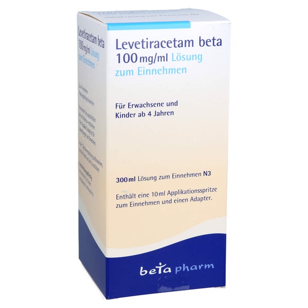 Levetiracetam beta 100 mg/ml L.z.E.10ml 300 ml