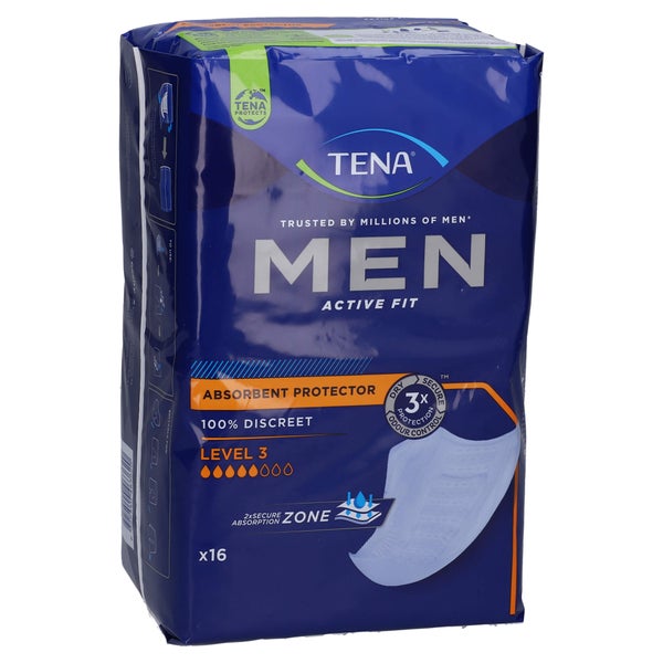 Tena Men Active Fit Level 3 Inkontinenz Einlagen 16 St
